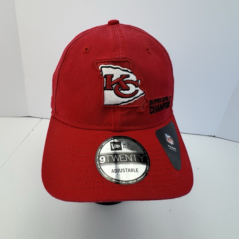 New Era Kansas City Chiefs 920 Hat Cap NFL Super Bowl Strapback NWT